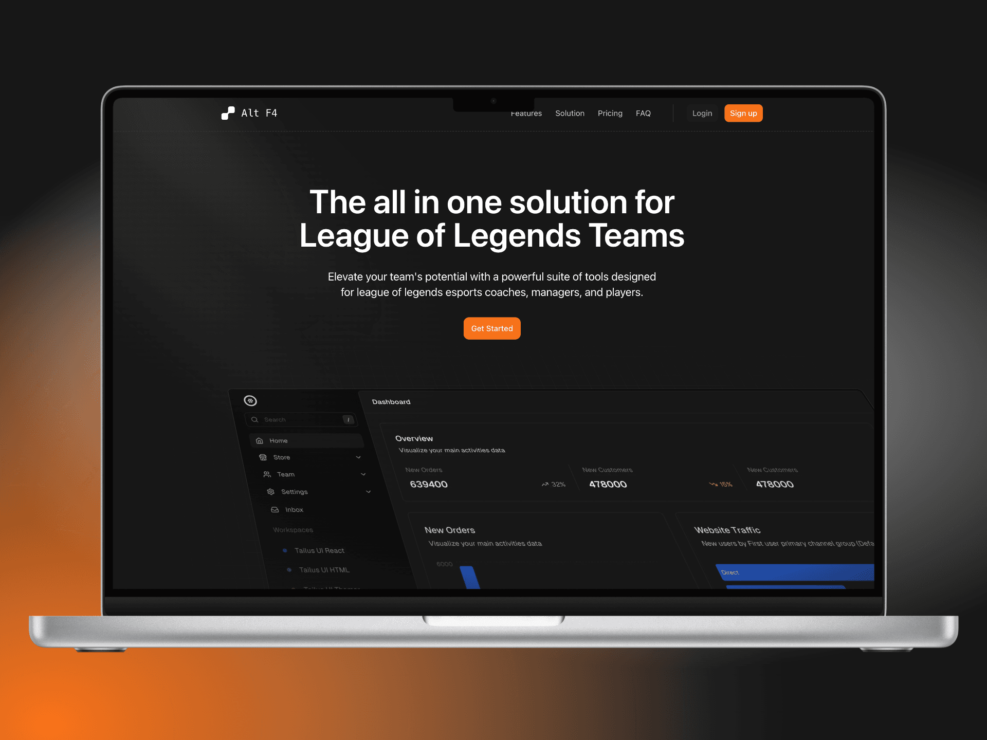 Hero Image of the user's portfolio